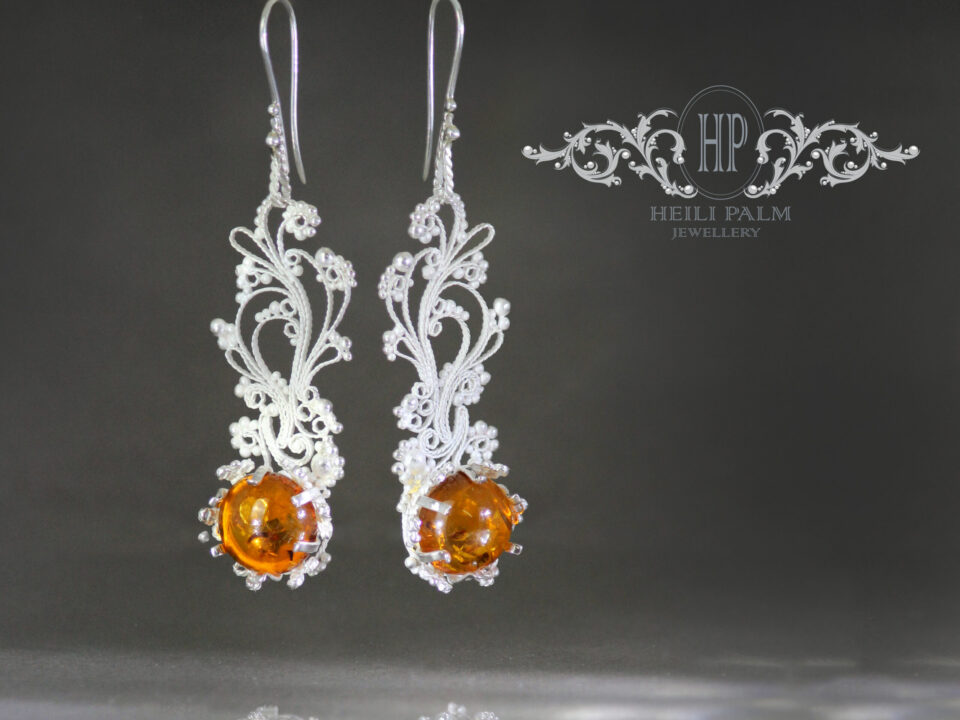 Glacies Filigra - Filigraan rippuvad kõrvarõngad