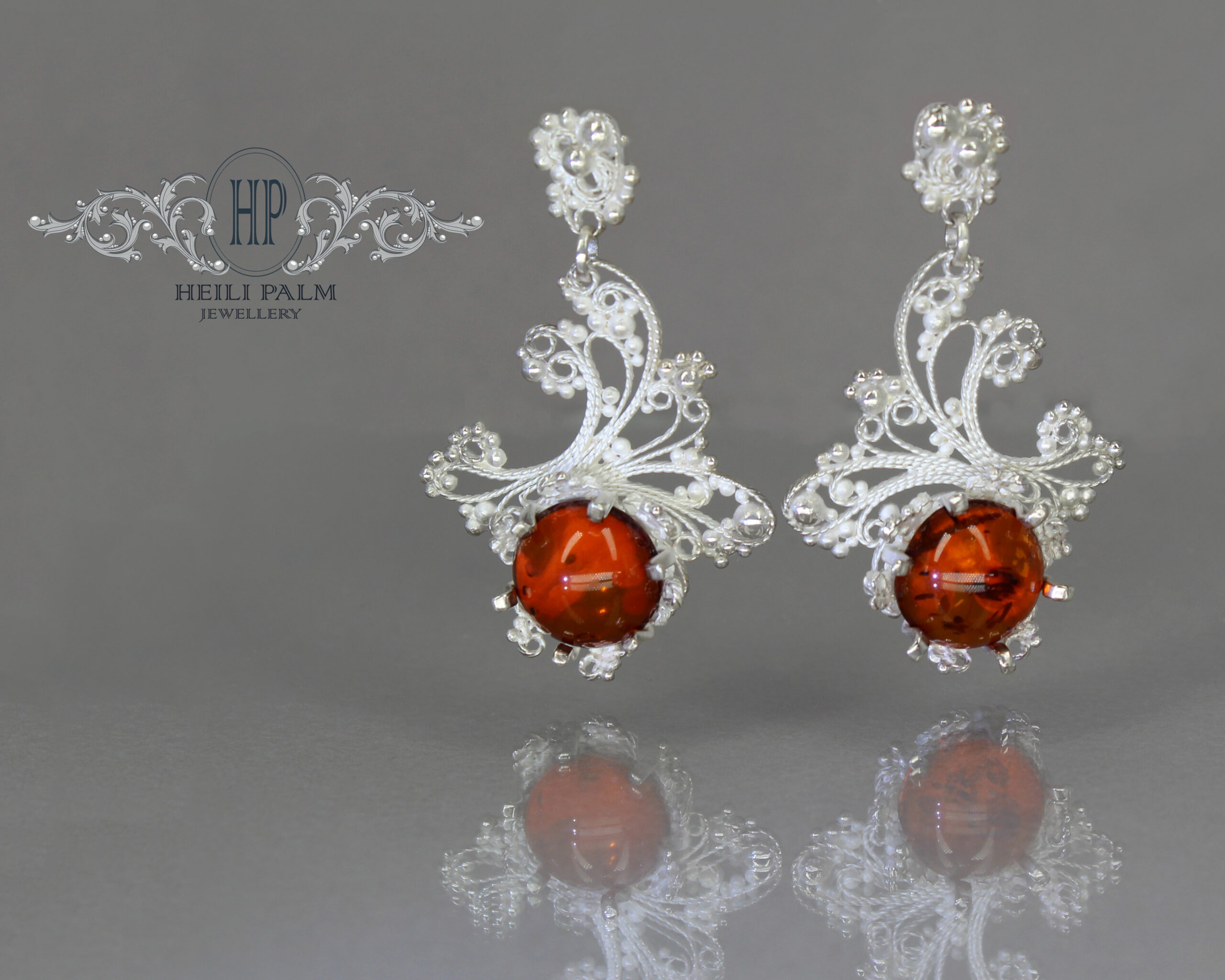 Glacies Filigra - Filigraan kõrvarõngad tiftiga