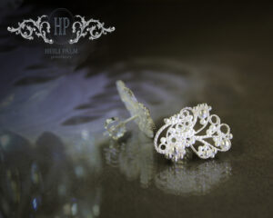 Glacies Filigra - Väikesed Filigraan kõrvarõngad tiftiga