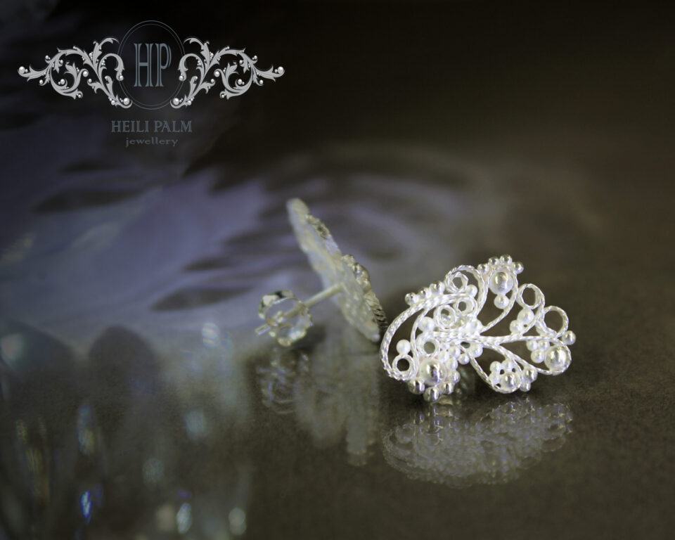 Glacies Filigra - Väikesed Filigraan kõrvarõngad tiftiga